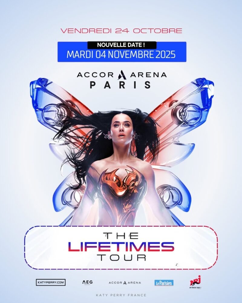 KATY PERRY – ACCOR ARENA PARIS & LDLC ARENA LYON