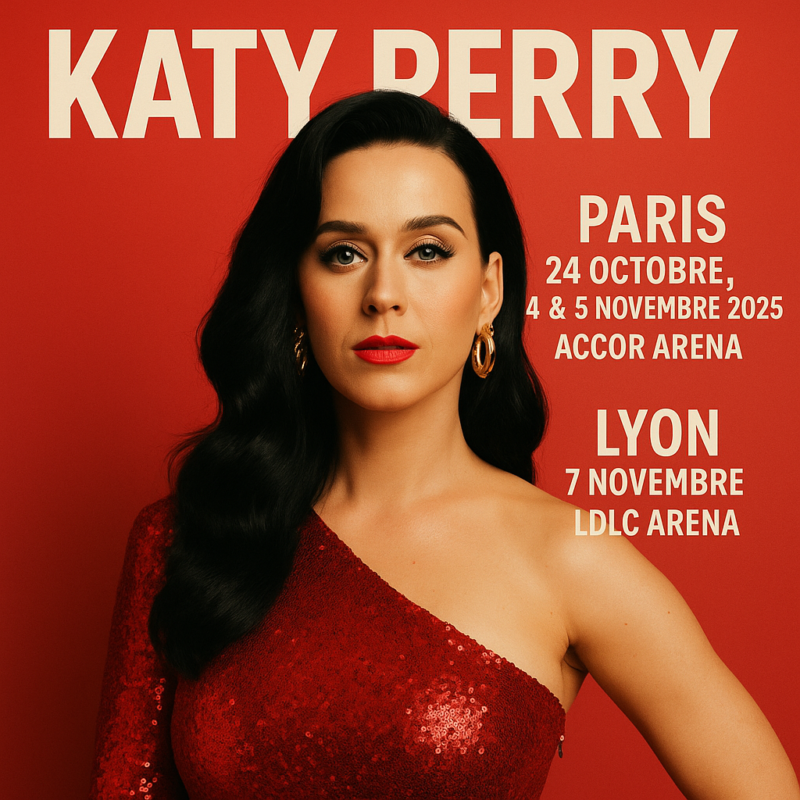 KATY PERRY – ACCOR ARENA PARIS & LDLC ARENA LYON – Image 2